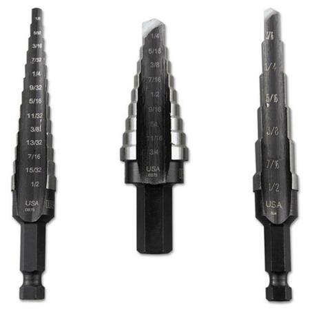 UBT Fractional Step Drill Bit Set 10502